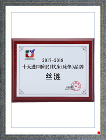 2017-2018 十大进口睡眠(软床/床垫)品牌